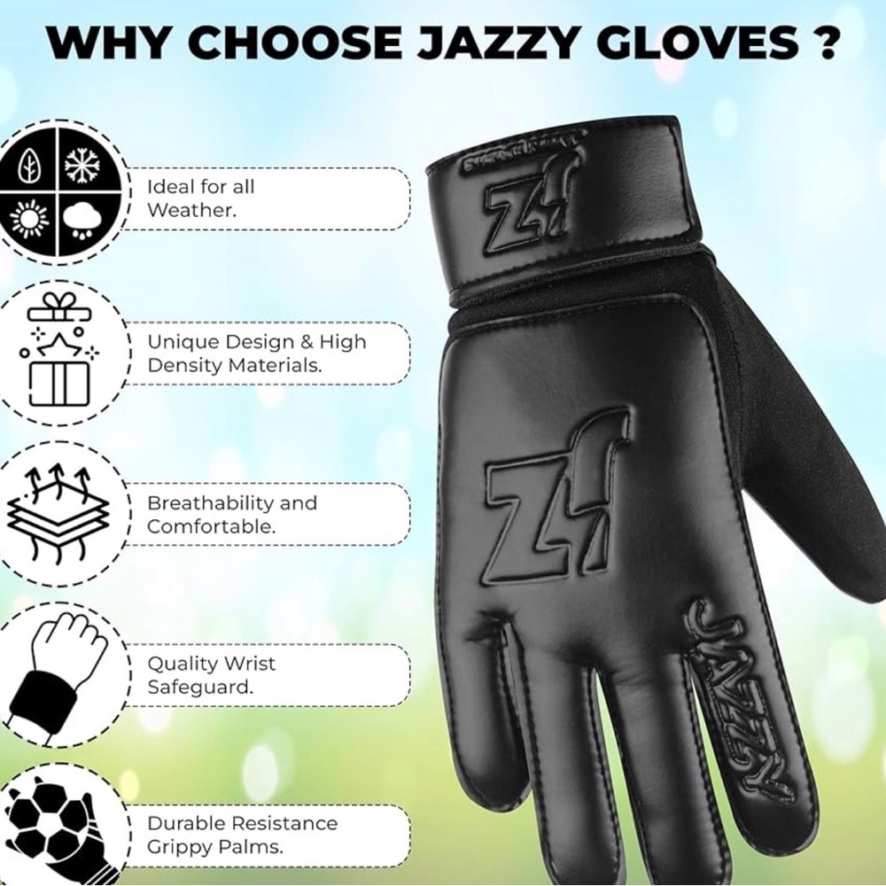 Jazzy Sports Goalkeeper Gloves